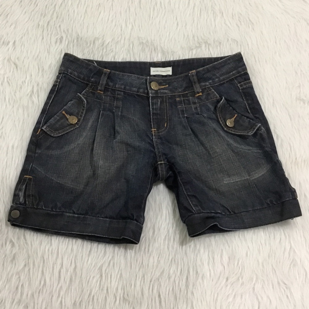 Jacob connexion blue denim shorts